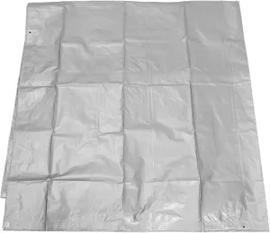 Heavy Duty Tarp Thick Pe Tarpaulin Canopy for Outdoor Camping Sunshade and Rain Portable Tarp Cover Reinforced Eyelets for Durability