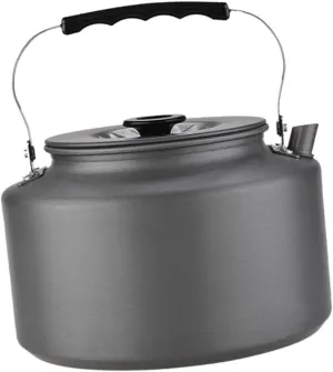 Hemoton Outdoor Tea Kettle Infuser 2l Camping Boiling Pot Collapsible Picnic Pot for Coffee and Tea