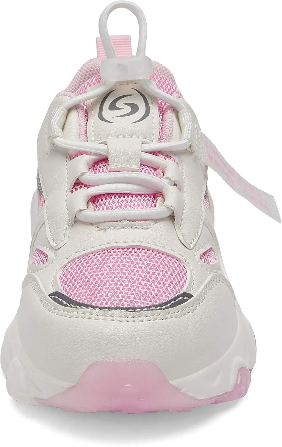 Hetios Kids Shoes Girls Lightweight Athletic Running Shoes Breathable Knit School Sports Shoes (Toddler/Little Kid/Big Kid)