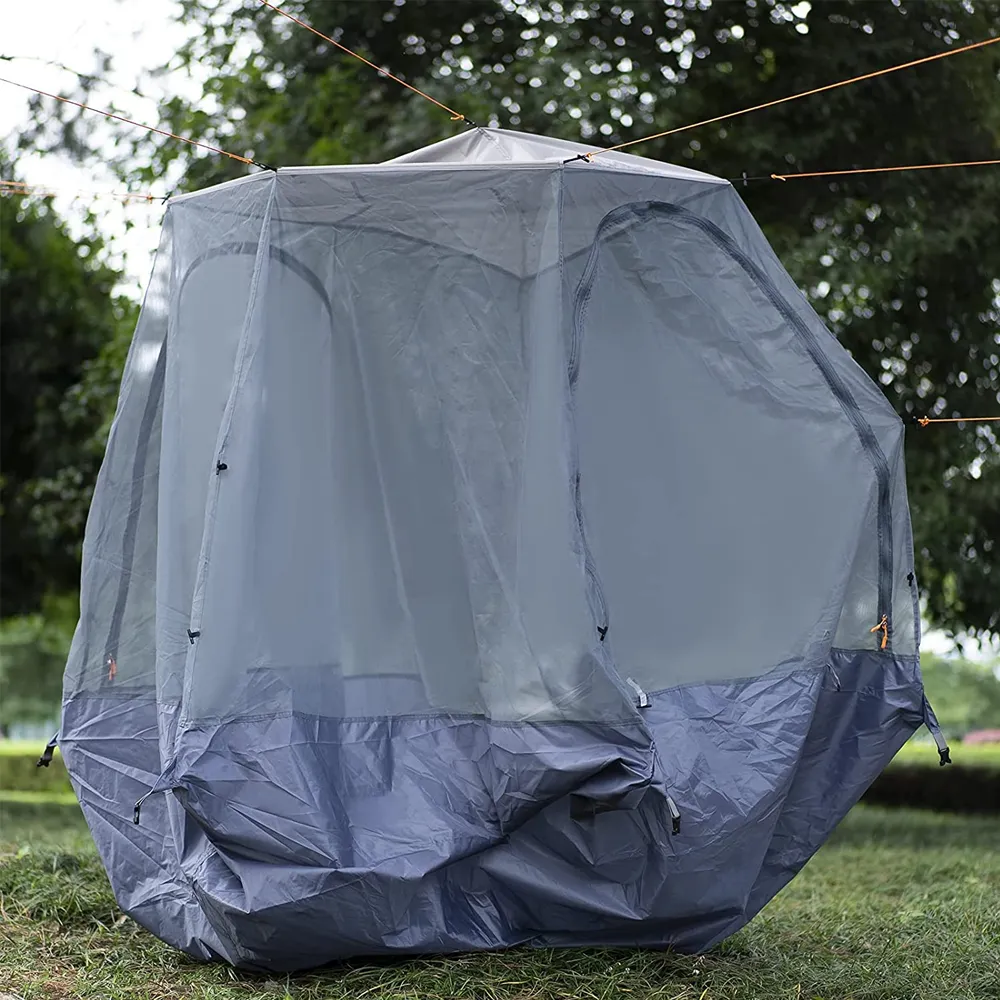 Hewolf Automatic 4 person Hexa Tent - Green