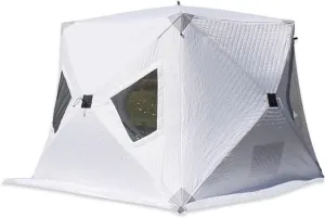 ice Fishing Tent ice Fishing shelter Insulated Outdoor Winter Ice Fishing Tent is Warm, Thickened and Cold-Proof, Easy to Carry, Suitable for 2-4 People(Color:2)