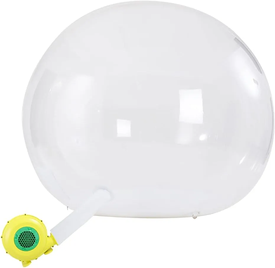 Inflatable Bubble House Outdoor Screen House Waterproof Clear Dome Camping Cabin for Family Backyard Party, Music Festival, Stargazing