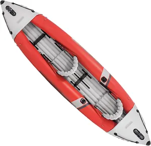 Inflatable Kayak, Outdoor Kayak Scenic Play Boat 2-Person Canoe Inflatable Boat Rubber Boat