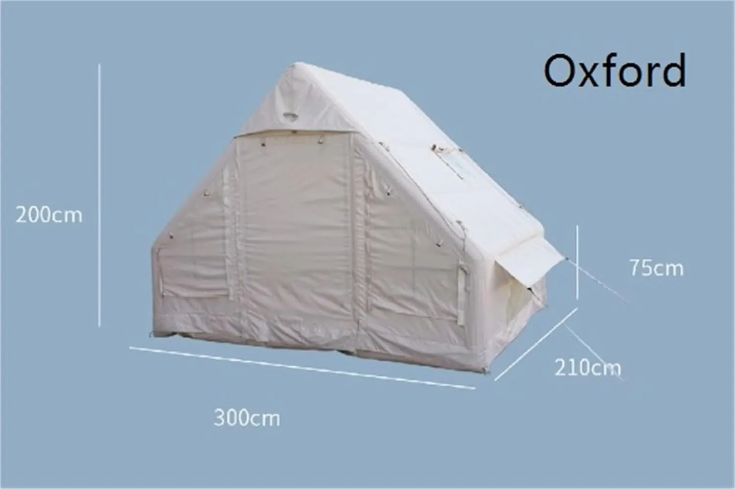 Inflatable Tent Camping 3-4 People Outdoor Travel Portable Rainproof Tent