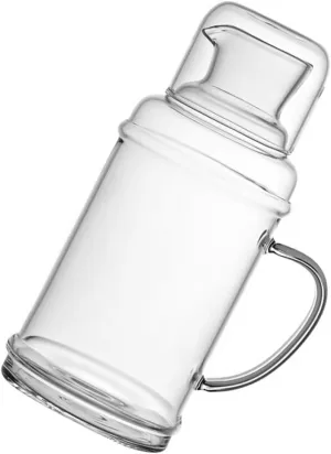 Insulated Glass Tea Pot Heat Resistant Kettle Large Capacity Juice Jug
