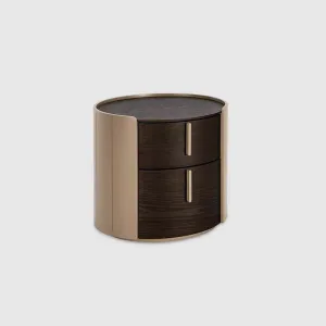 Italian Minimalism Round Bedside Table