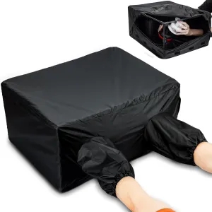 JJC Darkroom Film Changing Tent for Film Changing Film Development, Detachable Film Changing Bag with Double-Layer Light-blocking Fabric