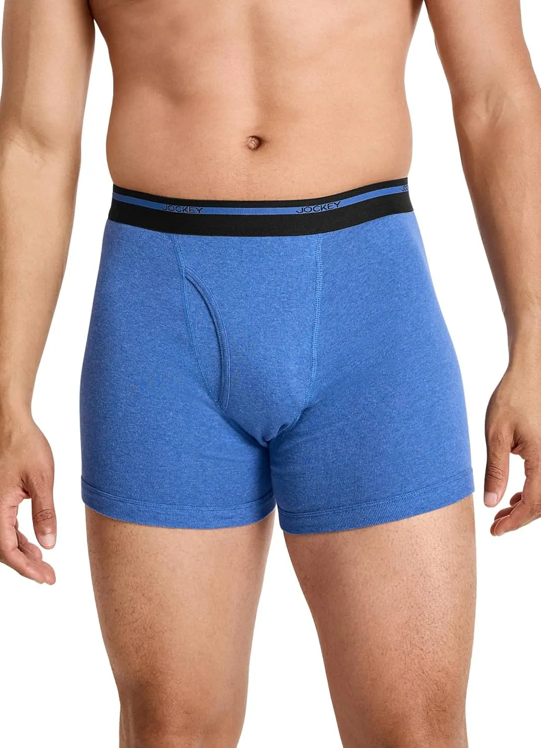 Jockey Men's Underwear Lightweight Classic 5" Boxer Brief - 3 Pack