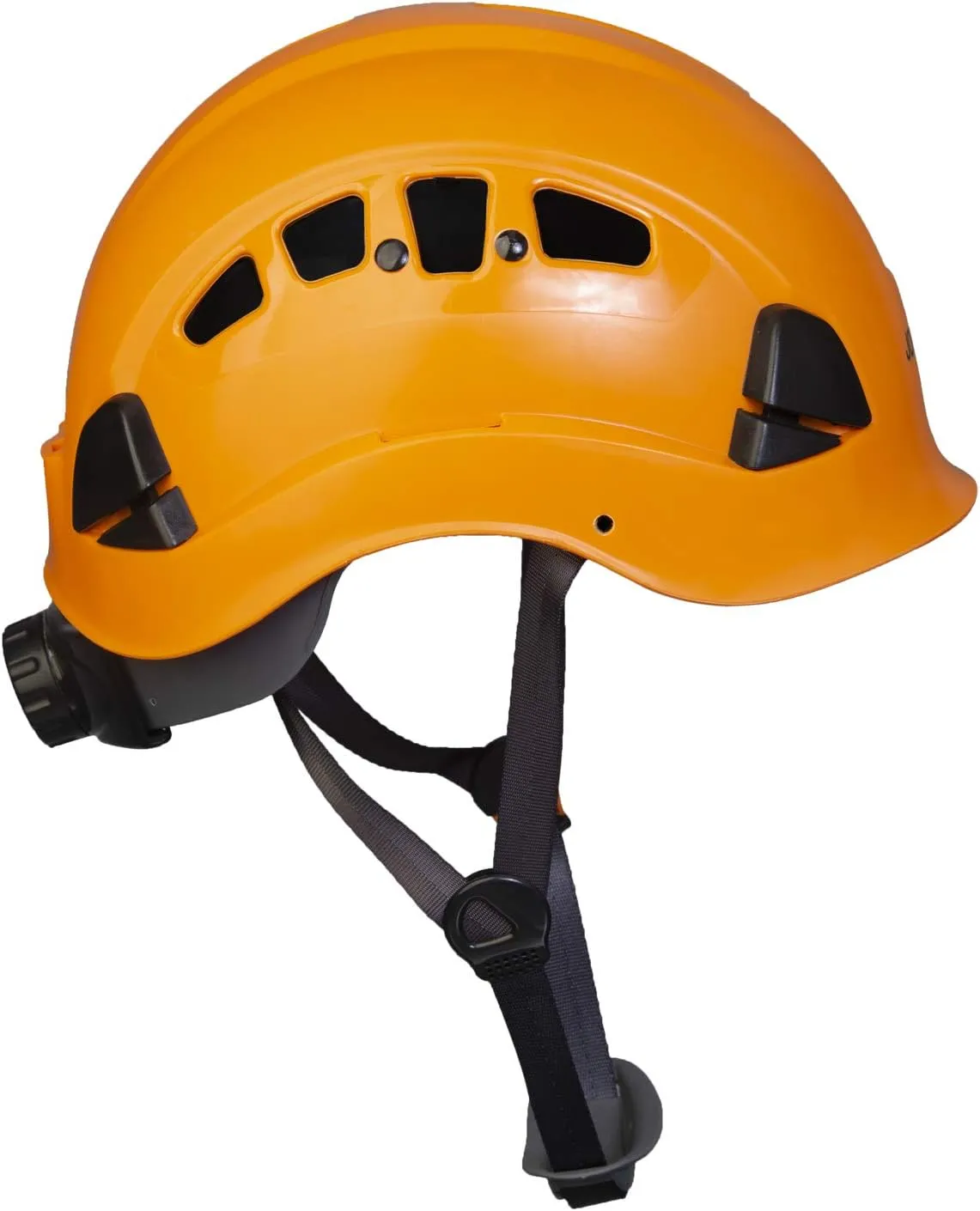JORESTECH - ABS Work-at-Height and Rescue Hard Hat Slotted Ventilated Helmet w/Adjustable Ratchet 6-Point Suspension ANSI Z89.1-14