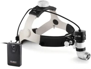 KD-202A-6 5W HeadLamp Spot Ajustable Lab Headlight Binocular Loupes Headband Style