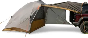 Kelty Caboose 4P Tent and Vehicle Awning Shelter, Universal Attachment for Vans, Trucks, SUVs, Standing Height Door, Massive Vestibule, Fully Freestanding, Designed in Sunny Colorado (2023)
