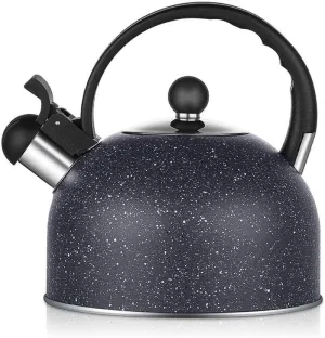 Kettle,Whistling Tea Kettle, Modern Stainless Steel Whistling Tea Pot for Stovetop with Heat Proof Handle, Stove Kettle Teapot Quick Boil Kettle-2.5 L