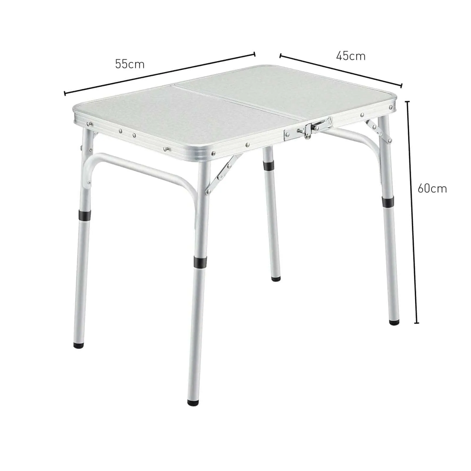 KILIROO Portable Lightweight Camping Table with Aluminium Frame