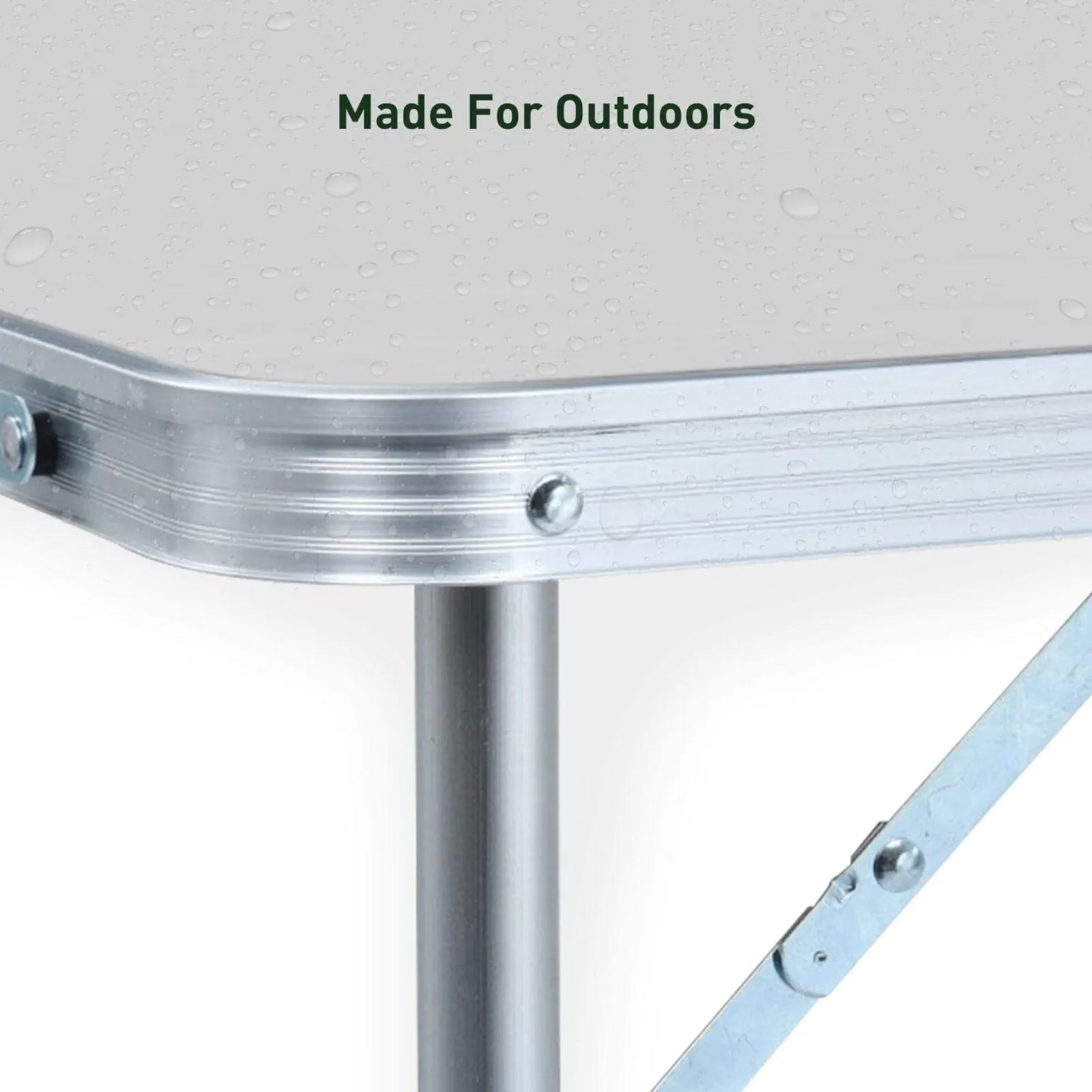 KILIROO Portable Lightweight Camping Table with Aluminium Frame