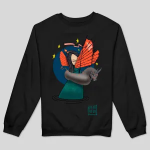 LADY AND THE OX WOMEN'S SWEATSHIRT