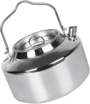 Large Capacity Camping Water Kettle Portable Stovetop Kettle Professional Stainless Steel Wear-Resistant Pot