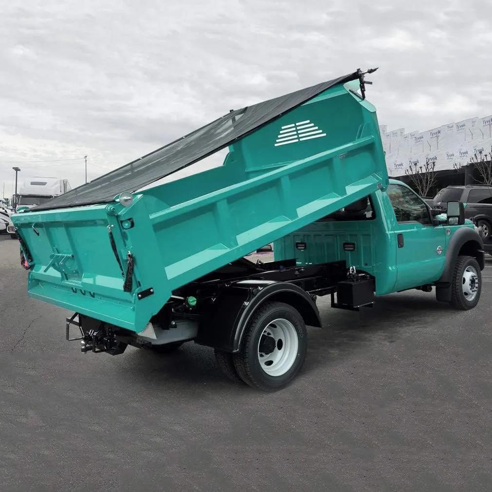 Leaveshade Dump Truck Mesh Tarp 7'X18'-Heavy Duty Dump Trailer Mesh Tarp Cover with 6'' Pocket, No Rust Thicker Copper Eyelets, Reinforced Double Stitch Webbing Ripping Tearing Stop (Black)