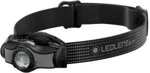 Ledlenser MH3 - Battery Powered LED Head Torch, Super Bright 200 Lumens Headlamp, Camping, Fishing, Hiking Equipment, Rechargeable Work Head Torch, Up to 35 Hours Running Time