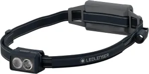 Ledlenser NEO5R LED headlamp Jogging, 600 lumens, Running lamp, Rechargeable, red Rear Light, Reflective Headband, Chest Strap, lamp Head swivelling (Black)