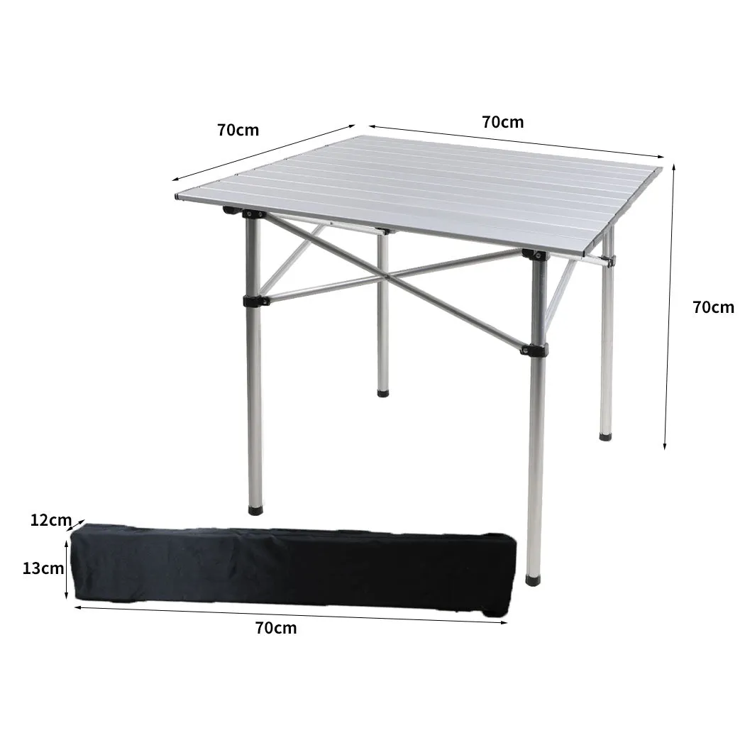 Levede Roll Up Camping Table Folding