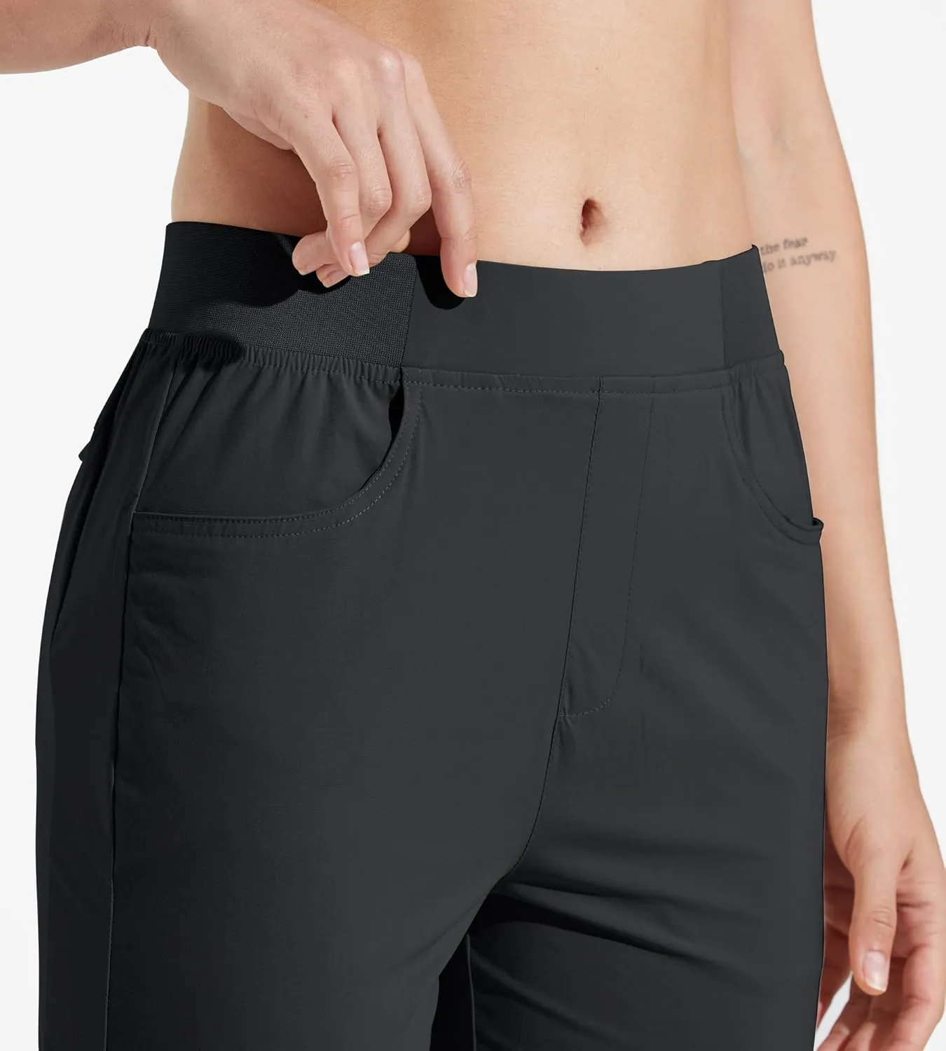 Libin Women’s Golf Pants Quick Dry Hiking Pants Lightweight Work Ankle Dress Pants for Women Business Casual Travel