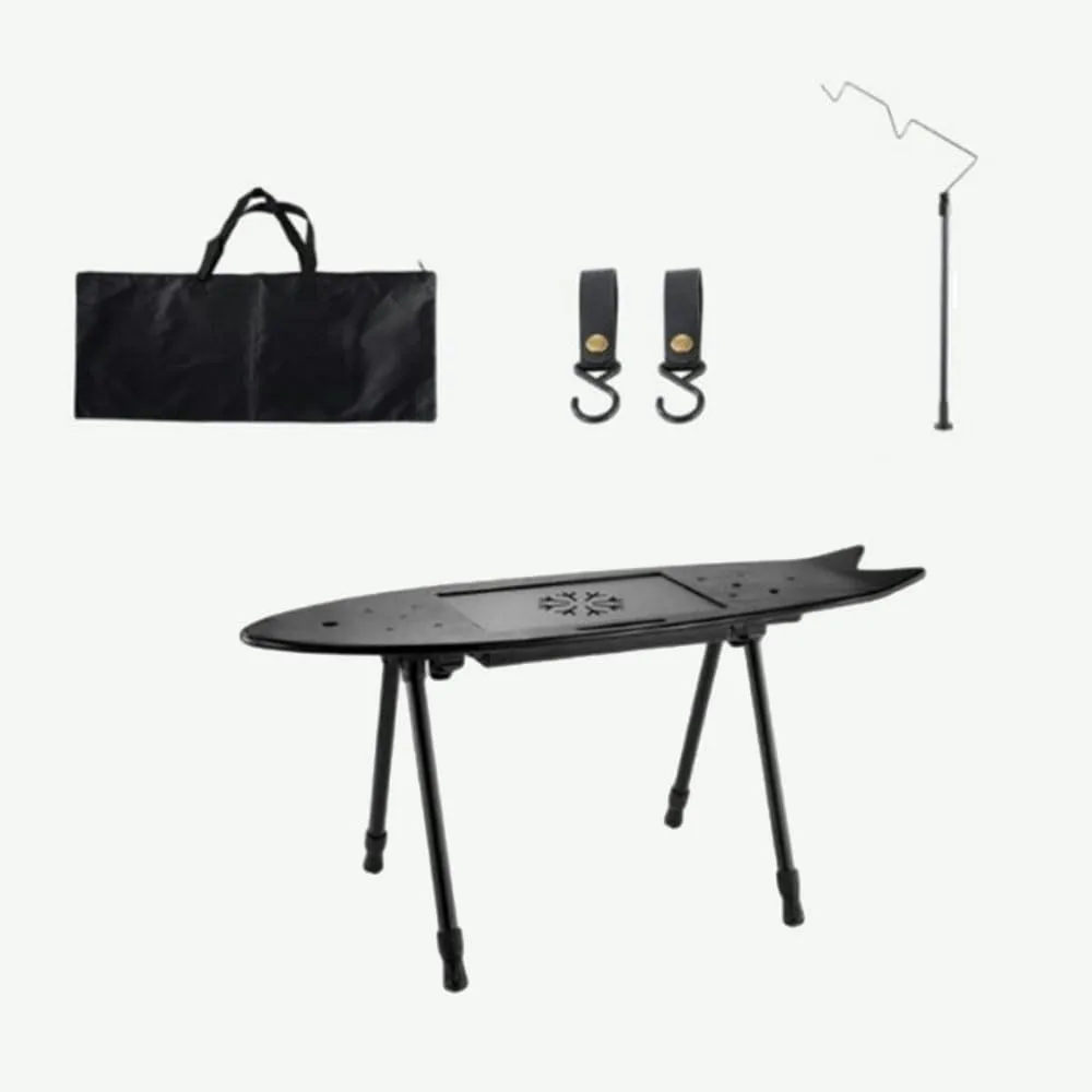 Lightweight Outdoor Table Camping Table Portable Multifunctional All-in-one Table Liftable Folding Table for Outdoor Camping Picnic Barbecue