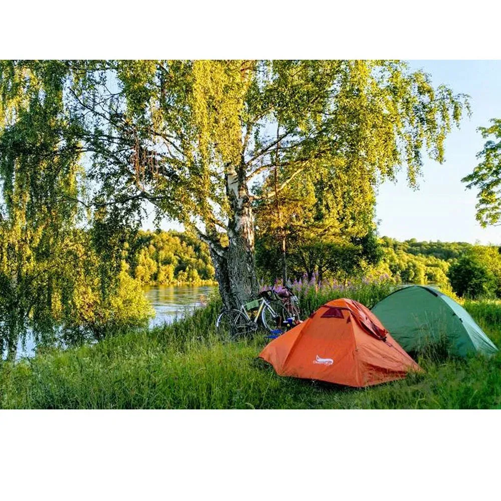 Lightweight Waterproof 3-Season Camping Tent for 1-2 People