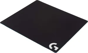 Logitech G640 Cloth Gaming Mouse Pad, Moderate surface friction, Consistent surface texture, Stable, Rollable - Black
