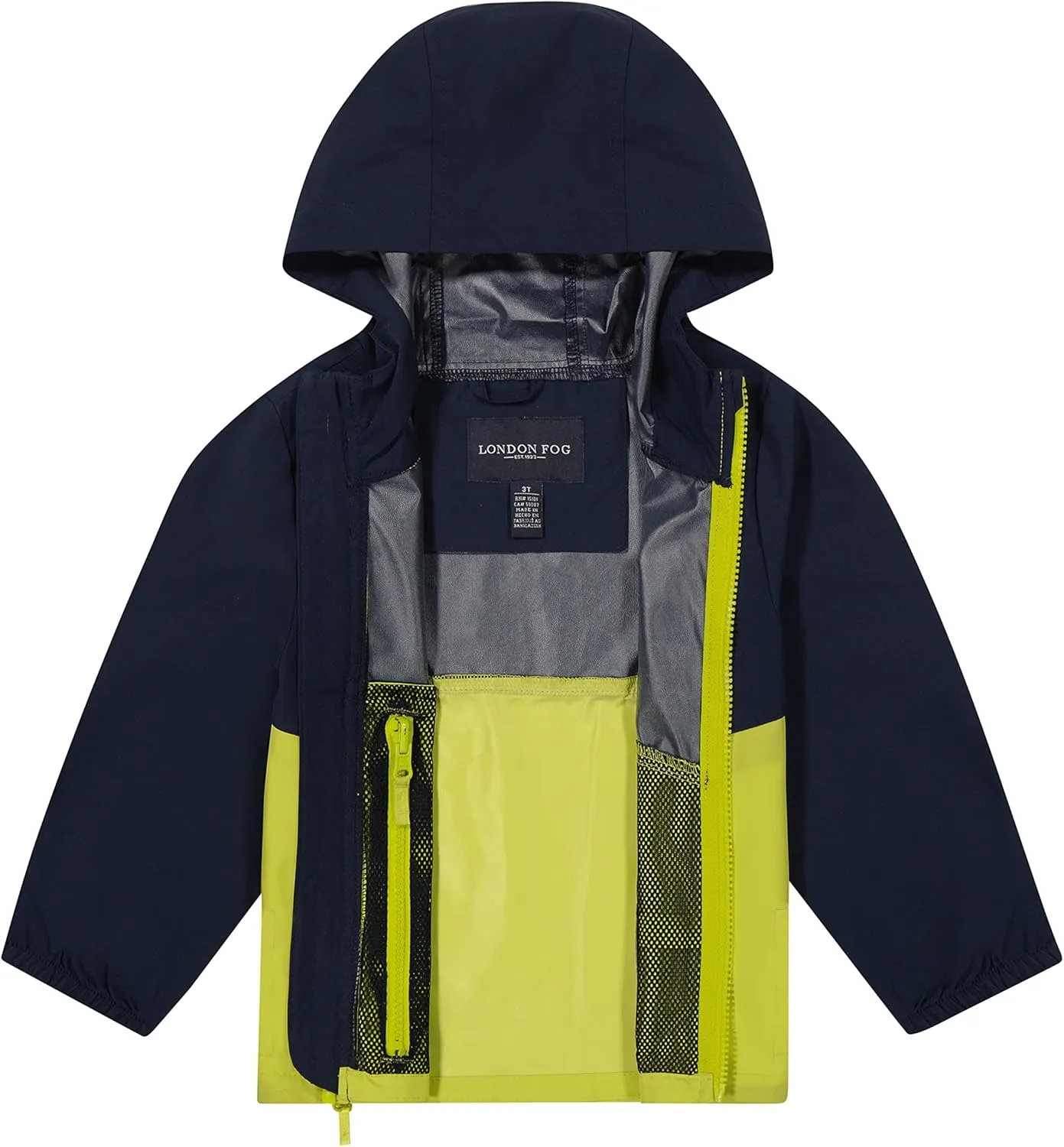 LONDON FOG Boys' Lightweight Waterproof Jacket