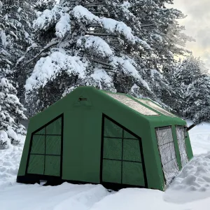 London MAXIA 480 14-Person Tent – Luxury Inflatable, Waterproof & UV Resistant, Perfect for 4-Season Camping, Easy Setup