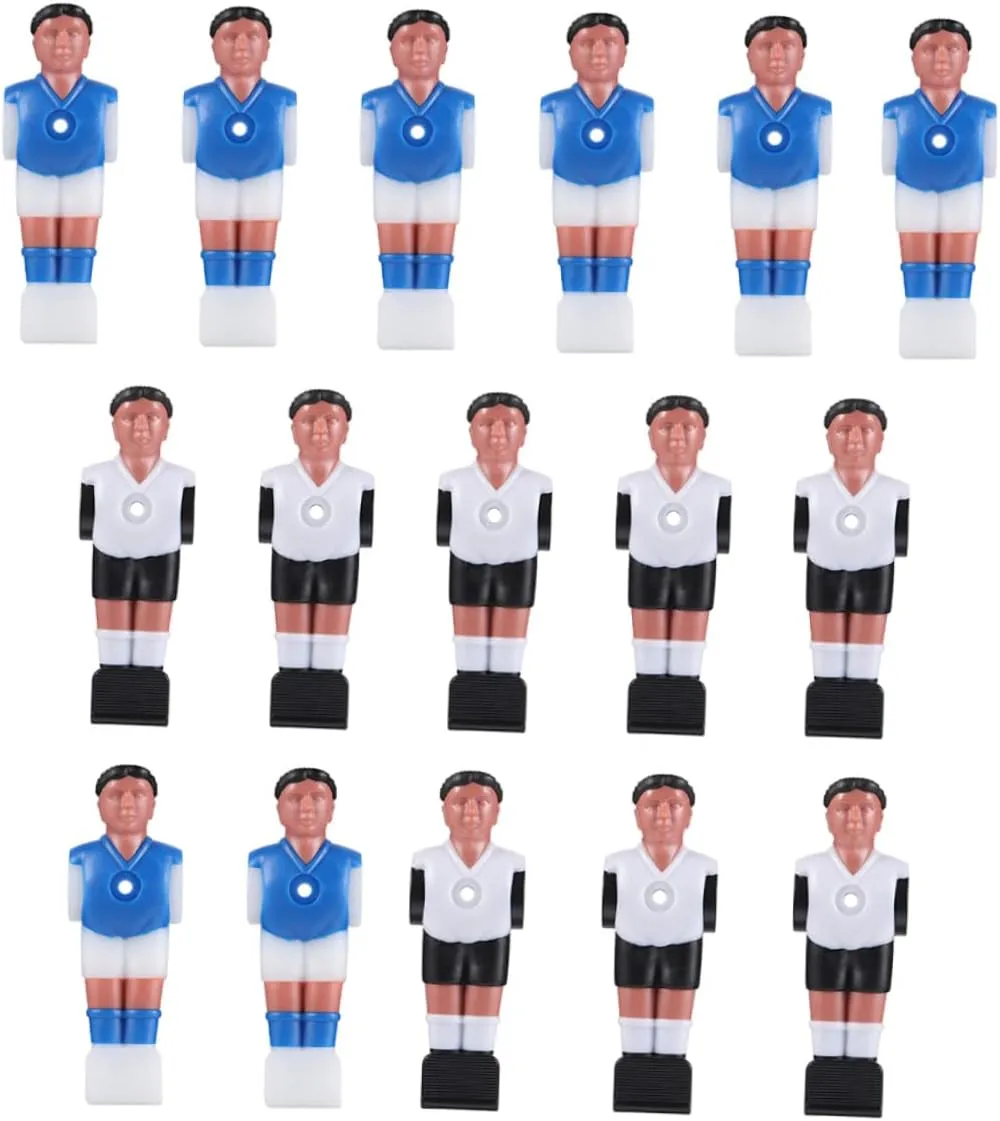 Lovely Foosball Guys Pcs Soccer Players Replacement Set for Foosball Games Wear-Resistant Material
