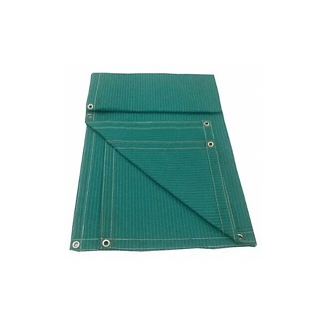 Manufacturer Varies Tarp,Green,Cotton Canv,19.5ft L,19.5ft W 10P566 - 1 Each - Jade Green