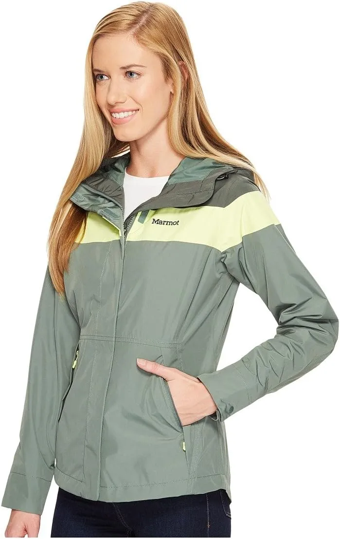 MARMOT Women's Roam Lightweight Waterproof Hooded Rain Jacket