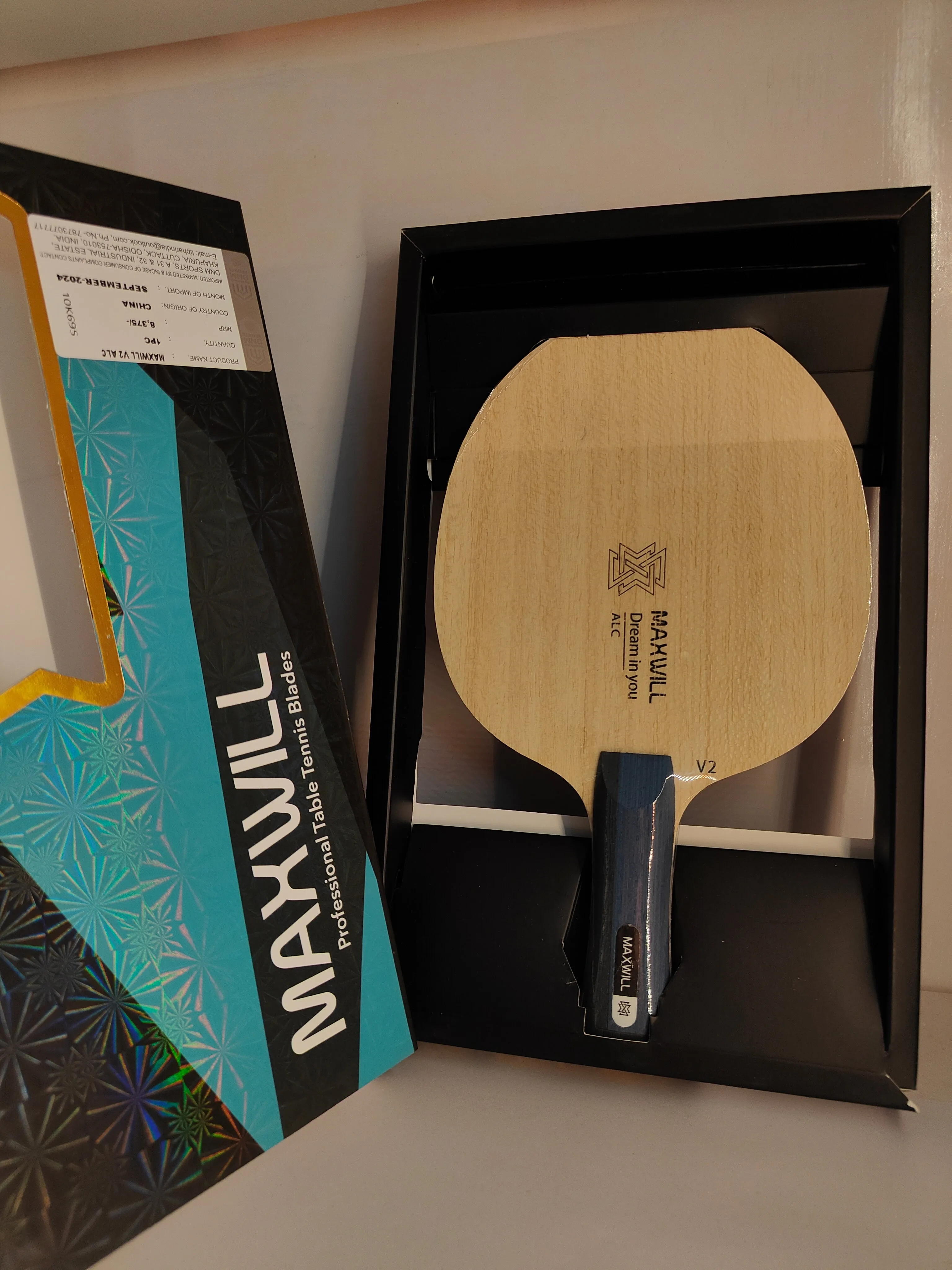 MAXWILL V2 ALC table tennis blade