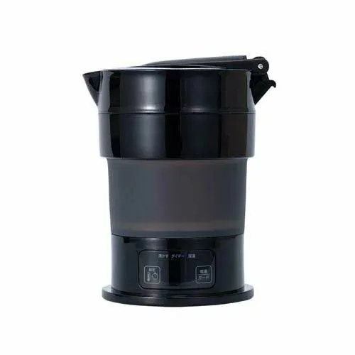 MCO Compact Foldable Electric Kettle MBE-TK04 Black AC100-240V