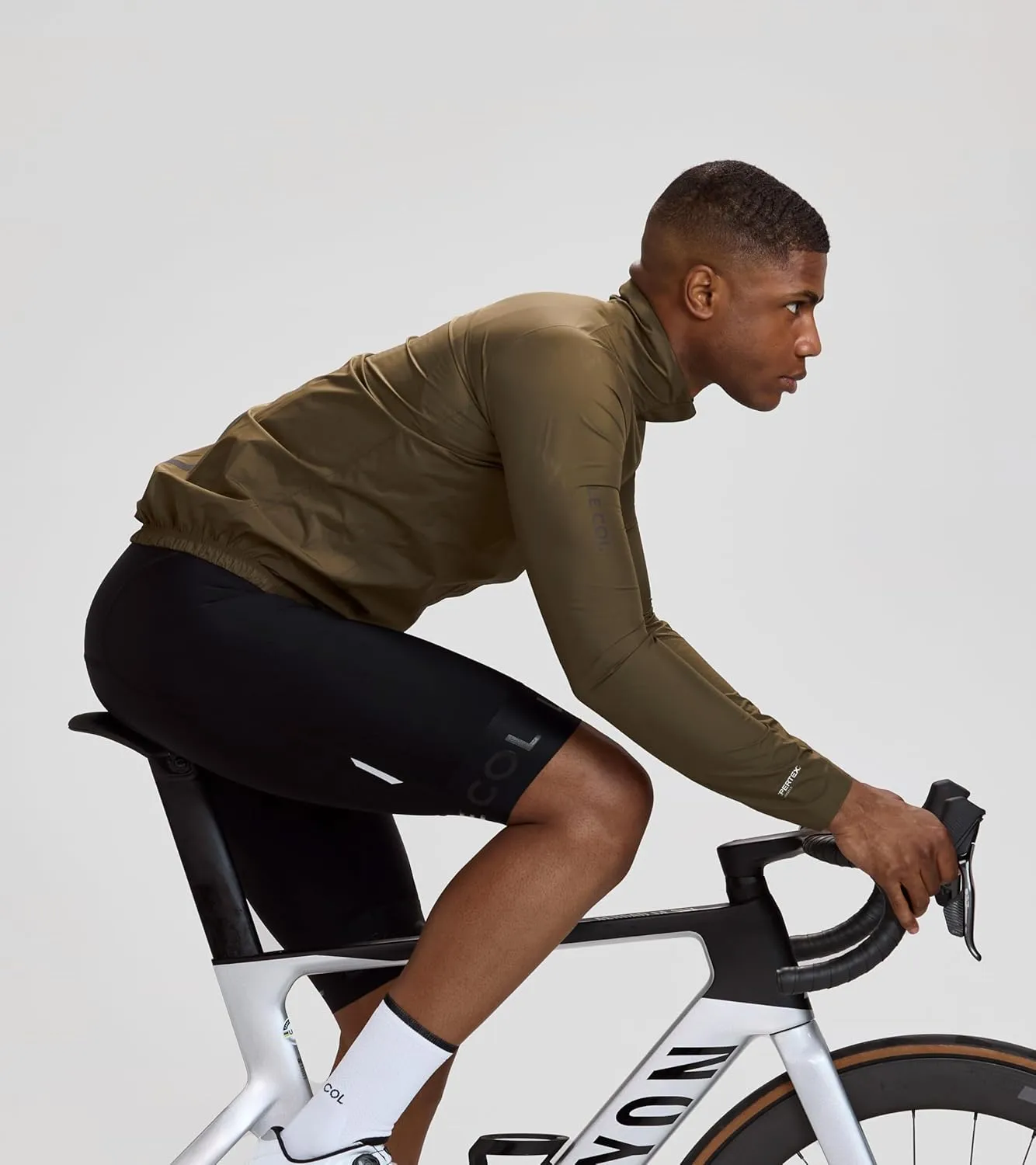 Men's Pro Lightweight Rain Jacket | Long Sleeve Cycling Coat | Waterproof, Wind Resistance, Packable (US, Reg, S-XL)