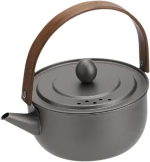 Mini Camping Water Kettle Water Boiler Teapot Coffee Pot Anti Scald Handle Cook Pot Tea Pot Teakettle for Outdoor Barbecue