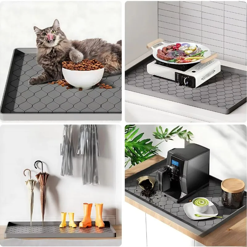 Mini Fridge Silicone Mat – Waterproof & Spill-Proof Protection