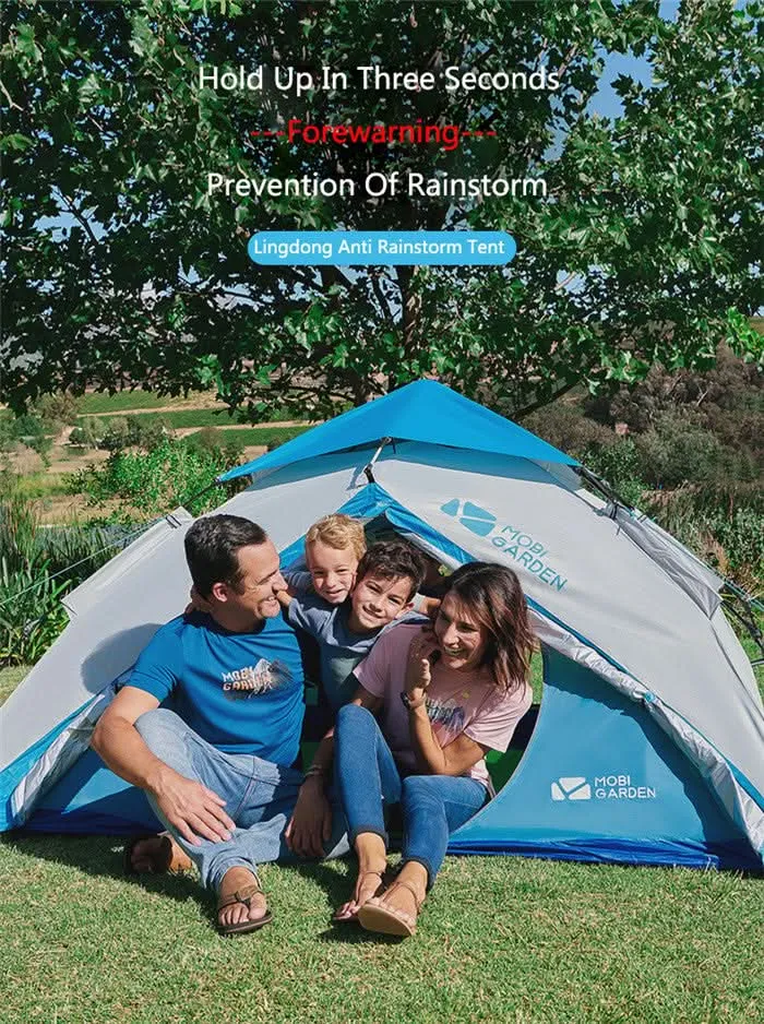 Mobi Garden Lingdong Anti Rainstorm Automatic Tent