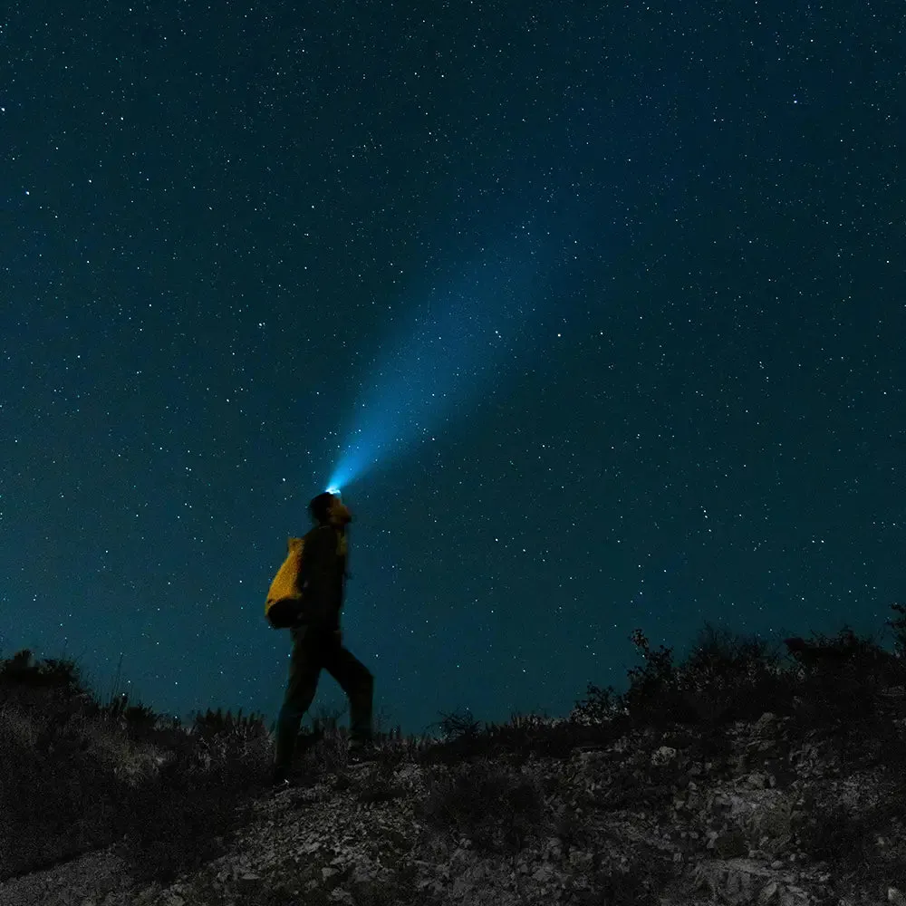 MotionGlow 3 LED Rechargeable Headlamp