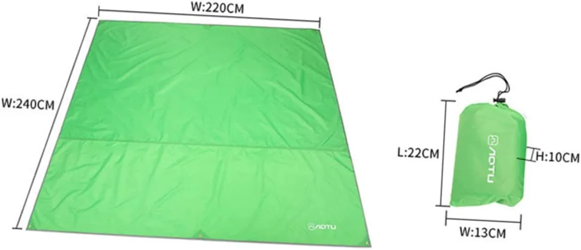 Multi-use Outdoor Tent Accessories Waterproof Camping Mat Car Seat Protector Pet Mat Rain Awning Oxford Uv Sunshade Canopy Tent