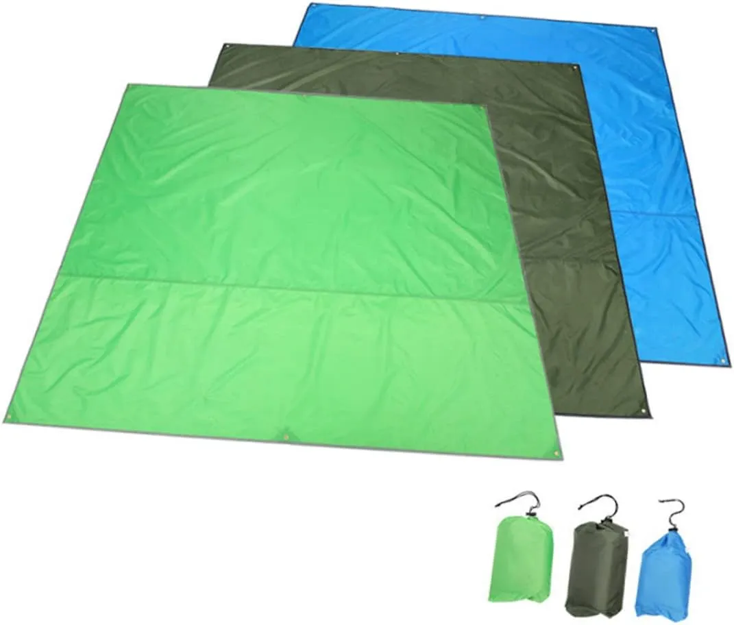 Multi-use Outdoor Tent Accessories Waterproof Camping Mat Car Seat Protector Pet Mat Rain Awning Oxford Uv Sunshade Canopy Tent