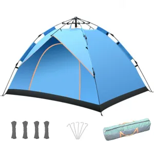 Multiple Person Outdoor Tent Automatic Instant Portable Tent Camping Rainproof Sunscreen Field Equipment Lightweight Waterproof