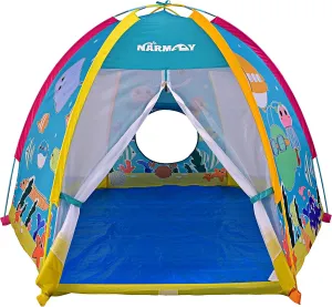 NARMAY® Play Tent Ocean World Dome Tent for Kids Indoor/Outdoor Joy - 72 x 60 x 42 inch