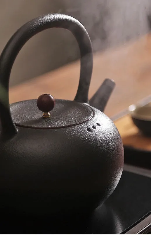 Natural Clay Water Boiling Kettle 1000ml