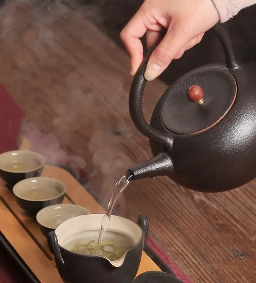 Natural Clay Water Boiling Kettle 1000ml