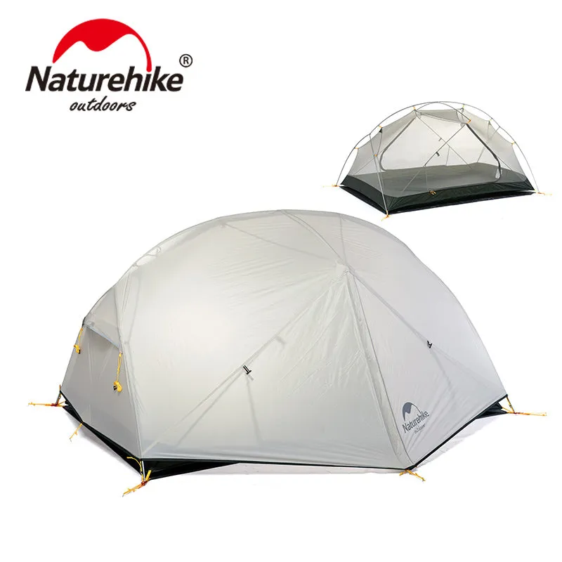 Naturehike 3 Season  Mongar  Camping Tent 20D Nylon Fabic Double Layer Waterproof Tent