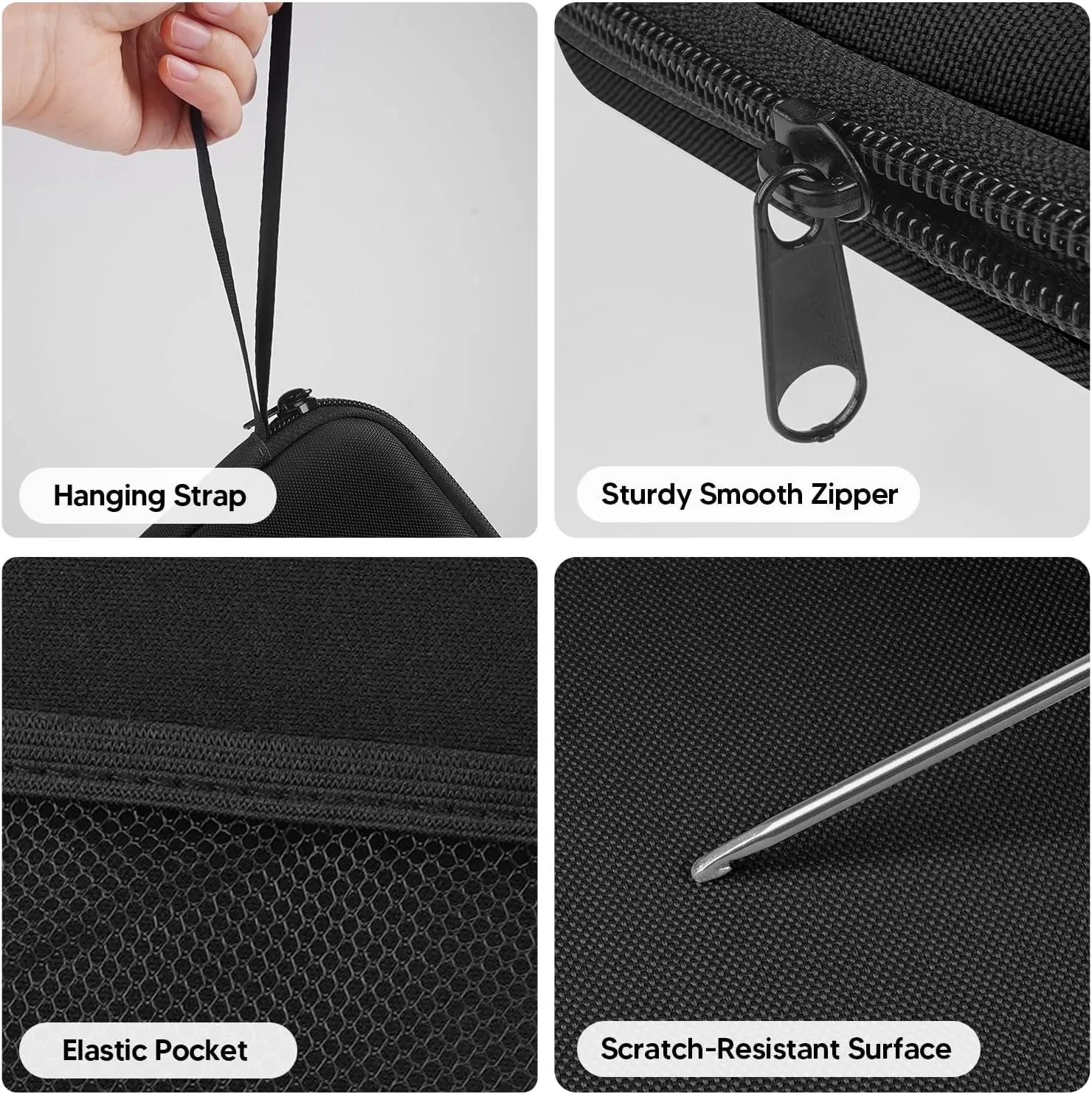 Neck Reading Light with Storage Case:10-80Hrs Eye-Friendly Rechargeable Book Lamp, Knitting Crochet Accessories Sewing Craft Light, Christmas Birthday Gifts for Book Lovers Readers Knitters Crafters