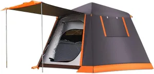 NIEH 3-4 Person Automatic Camping Tent Hydraulic Instant Tent Easy Setup Hiking Tent for Camping Outdoor Mountaineering Travel