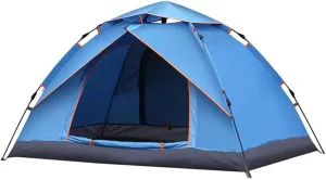 NIEH Double Automatic Tent Speed Open Shade Fake Double-Layer Tent Beach Camping Tent UV Protection Function Awning,2